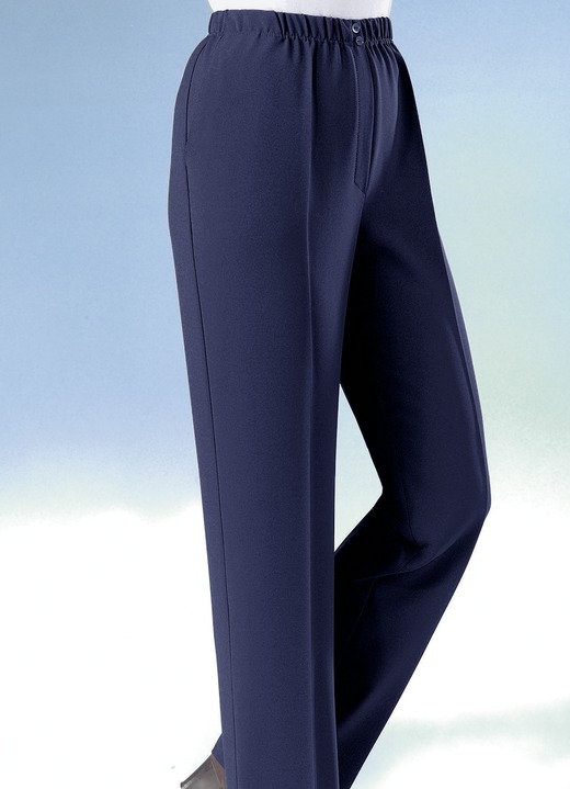 Hosen - Hose mit eingearbeiteter Tresortasche, in Größe 019 bis 054, in Farbe MARINE Ansicht 1