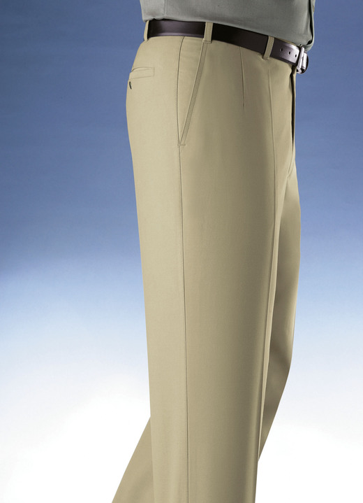 Broeken - Thermische broek met veilige zak, in Größe 024 bis 110, in Farbe ZAND