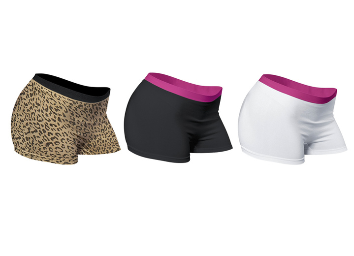 Shapewear - Set van drie bodyforming panty‘s, in Größe L bis XXL, in Farbe ZW-WIT-ZAN Ansicht 1