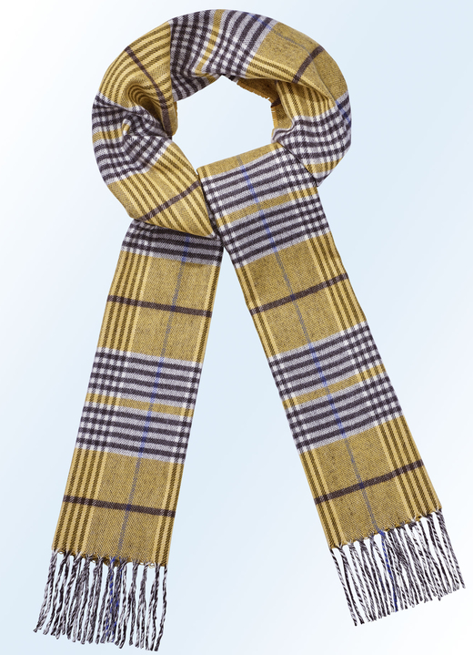 Sjaals - Sjaal met gedraaide franjes, in Farbe MANGO-MULTICOLOR
