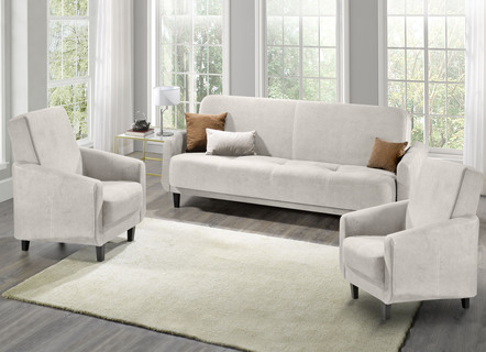 Bijzonder comfortabel, modern gestoffeerd meubilair