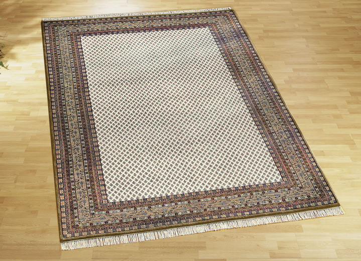 Klassiek - Brug en tapijten gemaakt van 100% scheerwol, in Größe 037 (vloerkleed, ca. 70 x 140 cm) bis 309 (tapijt, ca. ؠ200 cm), in Farbe CAMEL ONDERGROND Ansicht 1
