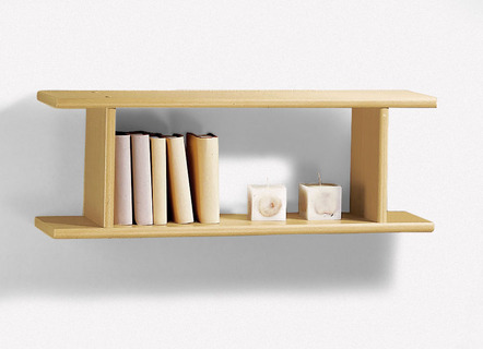 Hangplank, horizontaal of verticaal op te hangen