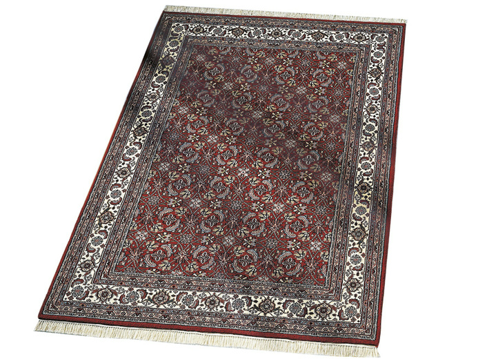 Klassiek - Handgeknoopte oosterse tapijten van 100% scheerwol, in Größe 037 (vloerkleed, ca. 70 x 140 cm) bis 299 (Tapijt, ca. 300 x 400 cm), in Farbe RODE ONDERGROND Ansicht 1