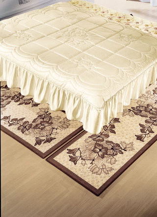 Sprei met volantafwerking