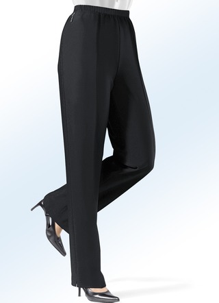 Broek in comfortabel pull-on model in 8 kleuren