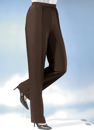 Broek in comfortabel pull-on model in 8 kleuren