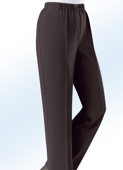 Broeken - Broek met geïntegreerde veilige zak, in Größe 019 bis 054, in Farbe DONKERBRUIN Ansicht 1