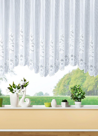 Vensterrolgordijn met bloemenmotief