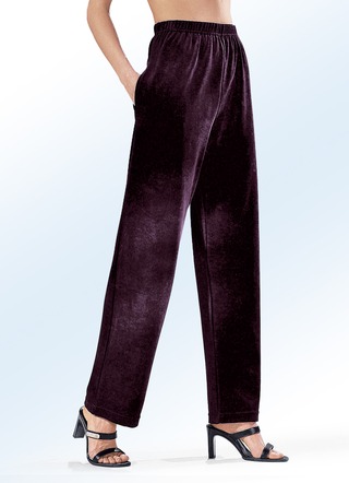 Broek met comfortabele stretchband, in 8 kleuren