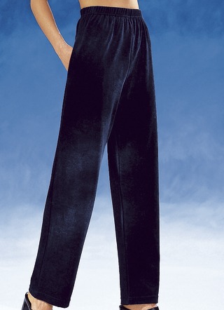 Broek met comfortabele elastische tailleband