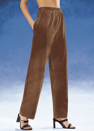 Broek met comfortabele stretchband, in 8 kleuren