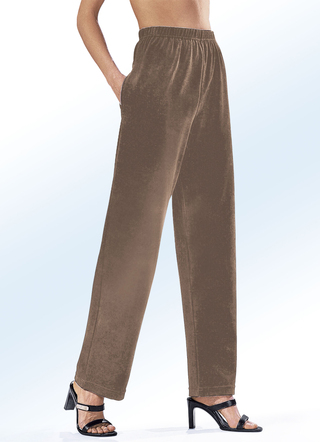 Broek met comfortabele elastische tailleband