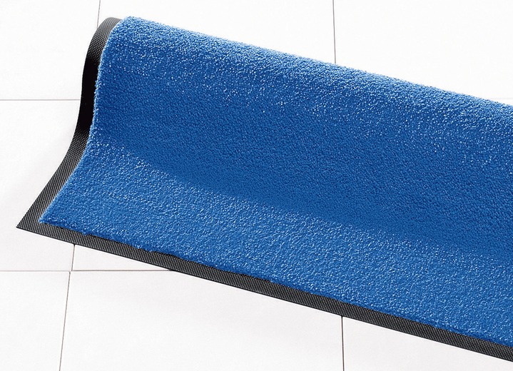 Schoonloopmatten - Vuilvangmatten voor binnen en buiten, in Größe 101 (mat, 40 x 60 cm) bis 107 (mat, 60 x 180 cm), in Farbe BLAUW Ansicht 1