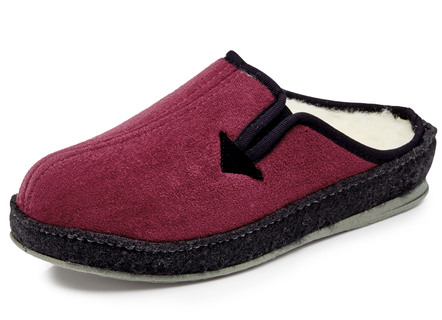 Slipper van ademend textiel