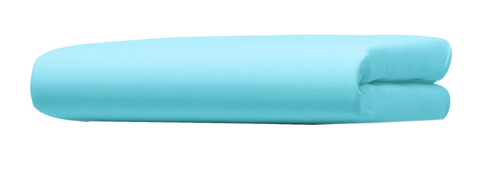 Hoeslakens - Duurzaam multi-stretch jersey hoeslaken, in Größe 133 (1 hoeslaken 90-100/200 cm) bis 138 (1 hoeslaken 180-200/200 cm), in Farbe TURQUOISE Ansicht 1