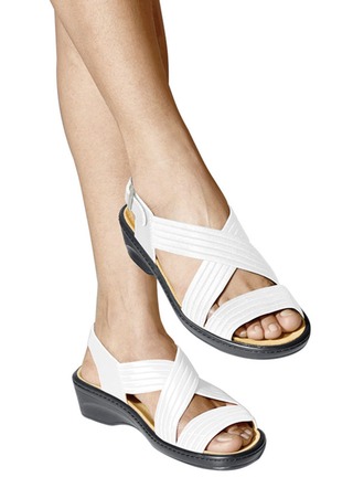 Stretch comfort sandaal