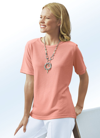 Shirt in 13 kleuren met korte mouwen