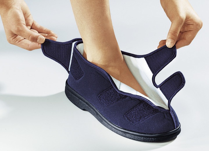 Instappers & veterschoenen - Speciale schoen SaniSoft D., in Größe 038 bis 046, in Farbe MARINE Ansicht 1