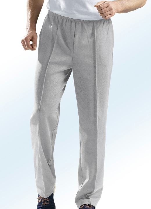 Vrijetijdbroeken - Casual broek in 6 kleuren Vrijetijdbroeken - Casual broek in 6 kleuren, in Größe 023 bis 062, in Farbe LICHTGRIJS