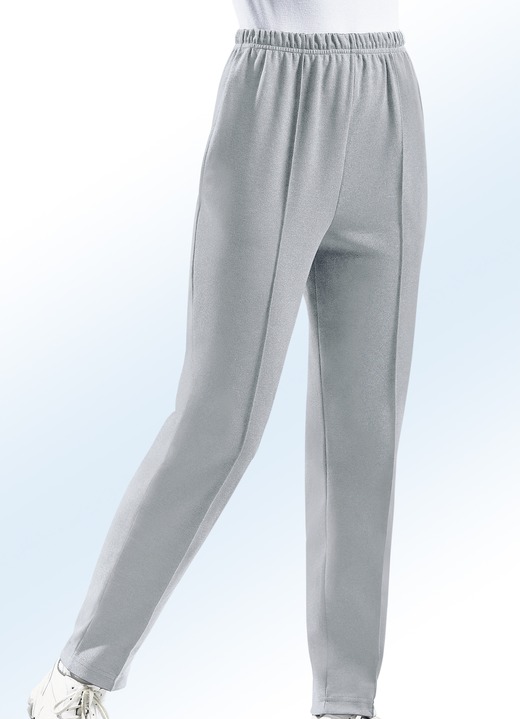 Vrijetijds pantalons - Vrijetijdsbroek in 5 kleuren Vrijetijds pantalons - Vrijetijdsbroek in 5 kleuren, in Größe 019 bis 052, in Farbe HELLGRAU