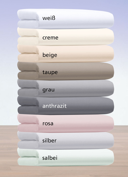 Hoeslakens - Comfortabele hoeslakens, in Größe 131 (1 hoeslaken, 100/200 cm) bis 138 (1 hoeslaken, 180-200/200 cm), in Farbe ROZE