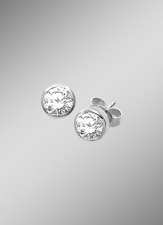 Hoogwaardige enkele oorknopjes met diamant
