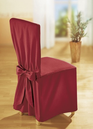 buitenspiegel invoer Wees tevreden Set van 2 stoelhoezen met elastische rugleuning - Grand foulards | BADER