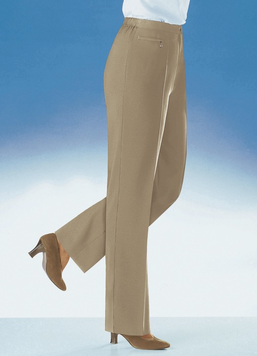 Broeken - Comfortabele broek voor elke gelegenheid, in 7 kleuren, in Größe 019 bis 054, in Farbe MIDDENGRIJS GEM. Ansicht 1