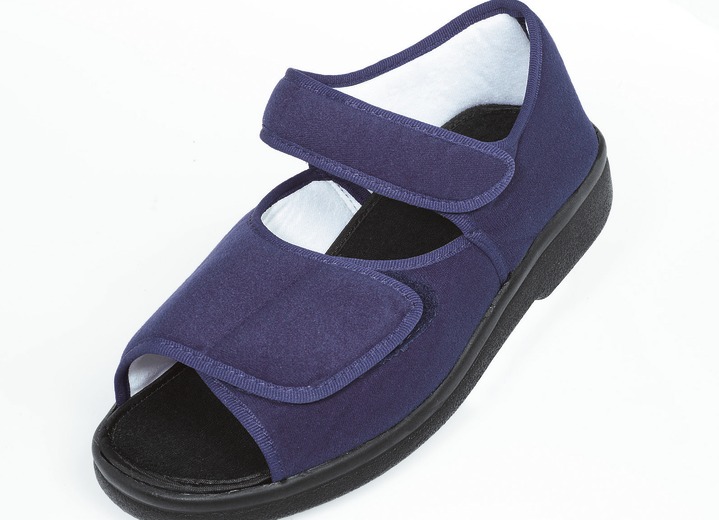 Gezondheidsschoenen - 'Promed' speciale sandalen Theramed D-1, in Größe 038 bis 046, in Farbe MARINE