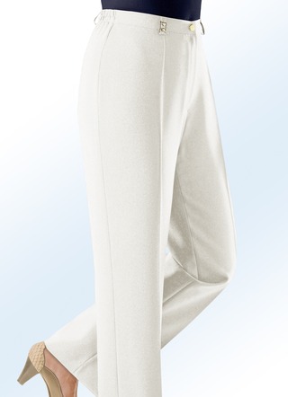 Broek met bredere tailleband in 9 kleuren