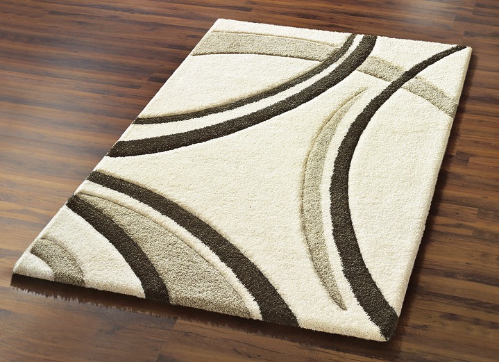 Modern - Bruggen en tapijten in aangename, hoogwaardige kwaliteit, in Größe 111 (Brug, 60 x 110 cm) bis 288 (tapijt, 240 x 340 cm), in Farbe NATUREL Ansicht 1