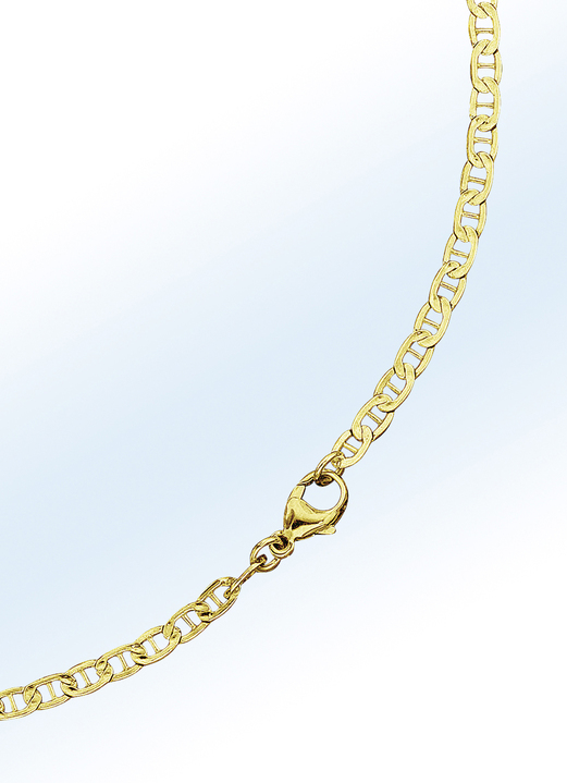 Halskettingen - Pantser-halsketting met schakels met verbindingsstukjes, in Farbe