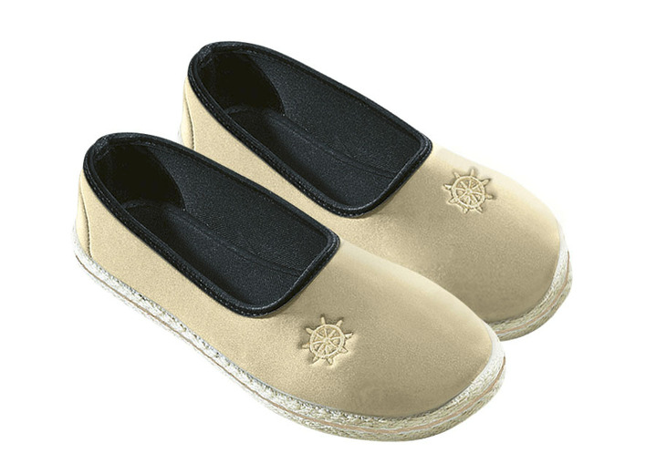 Pumps en ballerina‘s - Comfortabele en trendy stretchballerina's, in Größe 037 bis 042, in Farbe BEIGE Ansicht 1