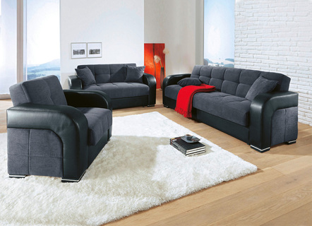Gestoffeerde meubelset in verschillende kleuren