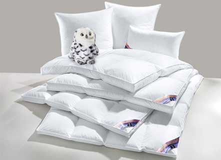 Heerlijk warm donzen dekbed serie Winterträume van Spessarttraum