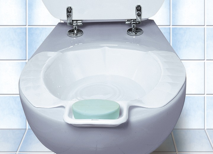 Badhilfen - Bidet-Einsatz, in Farbe