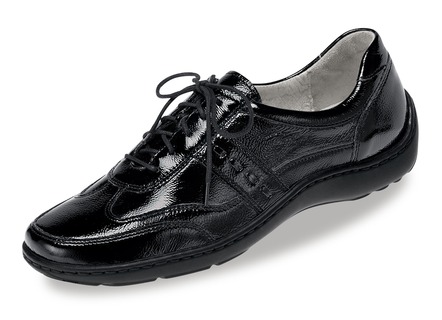 Waldläufer, comfortabele dames veterschoenen, breedte H, met uitneembaar voetbed