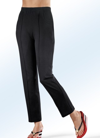 Broek met comfortabele elastische stretchband in 6 kleuren
