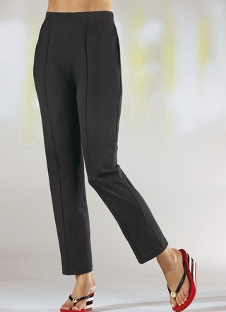 Broek met comfortabele elastische tailleband