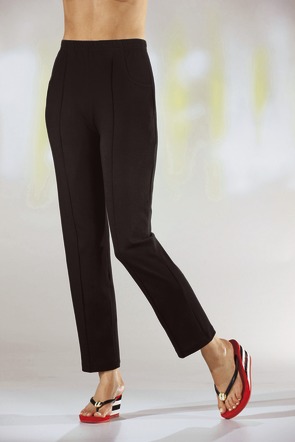 Broek met comfortabele elastische stretchband in 6 kleuren