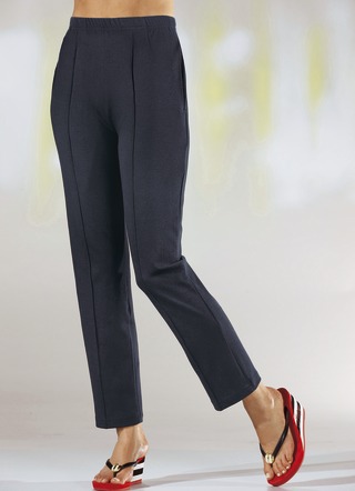 Broek met comfortabele elastische tailleband