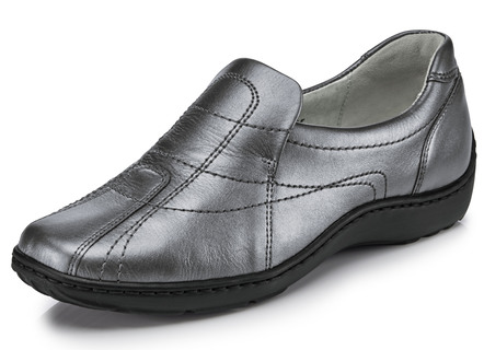 Waldläufer loafer met elegante metallic glans
