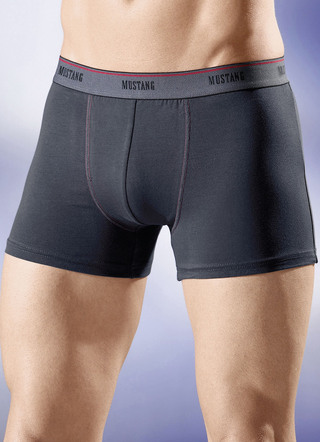 Mustang set van drie boxershorts, uni