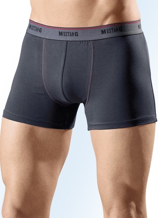 Mustang set van drie boxershorts, uni