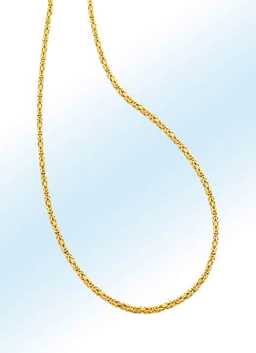 Halskettingen - Prince of Wales-ketting, goud: 2 mm, in Farbe
