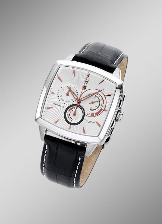 Herenhorloges - Quartz chronograaf, in Farbe  Ansicht 1