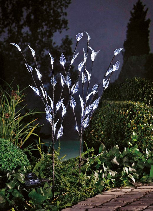 Tuinverlichting - Zonne-lichttakken, set van 3., in Farbe TRANSPARENT