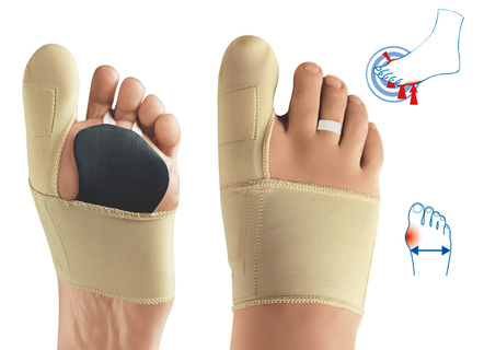 epitact correctieorthese Hallux valgus met dubbele bescherming