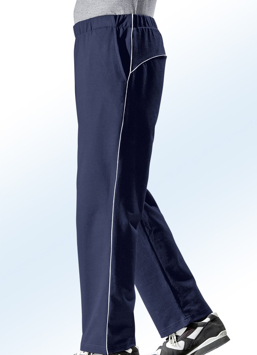 Freizeithosen - Freizeithose, in Größe 023 bis 062, in Farbe MARINE Ansicht 1